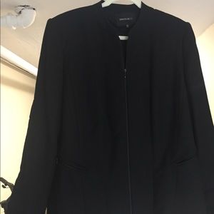 Lafayette 148 Black Blazer